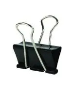 Q-CONNECT FOLDBACK CLIP 42MM BLACK (PACK OF 10 CLIPS) KF01285