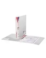 SNOPAKE 2 RING RING BINDER 15MM A4 CLEAR (PACK OF 10 BINDERS) 10119