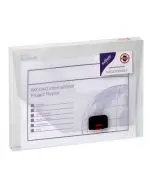 SNOPAKE 35MM DOCUMENT BOX A4 CLEAR 12861
