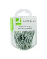 Q-CONNECT PAPERCLIPS SERRATED 50MM (PACK OF 400 CLIPS) KF02025Q