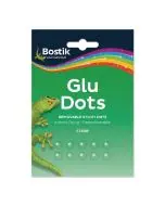 BOSTIK REMOVABLE GLUE DOTS  (12 x 64 DOTS PER PACK)