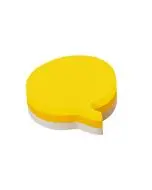 POST-IT NOTES SPEECH BUBBLE 70 X 70MM RAINBOW (PACK OF 12) 3M37917