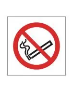 SAFETY SIGN NO SMOKING SYMBOL 100X100MM SELF-ADHESIVE (PACK OF 5) KP01N/S