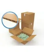 SINGLE WALL CORRUGATED DISPATCH CARTONS 203X203X203MM BROWN (PACK OF 25) SC-05
