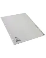 A4 WHITE 1-20 POLYPROPYLENE INDEX WX01356