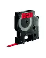 DYMO 40917 D1 LABELMAKER TAPE 9MM X 7M BLACK ON RED S0720720 (PACK OF 1)