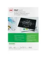 GBC A3 LAMINATING POUCH 150 MICRON MATTE (PACK OF 100) 41660E