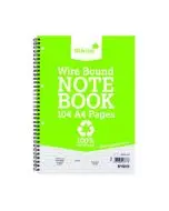 SILVINE EVERYDAY RECYCLED WIREBOUND NOTEBOOK A4 (PACK OF 12) TWRE80