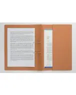 EXACOMPTA GUILDHALL RIGHT HAND TRANSFER SPIRAL POCKET FILE 315GSM FC ORANGE (PACK OF 25 FILES) 211/9063Z