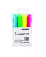 HI-GLO HIGHLIGHTERS ASSORTED (PACK OF 4) 7910WT4
