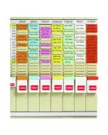 NOBO T-CARD 7 DAY PLANNING KIT 2911080