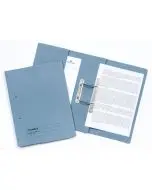 EXACOMPTA GUILDHALL TRANSFER SPIRAL POCKET FILE 315GSM FOOLSCAP BLUE (PACK OF 25 FILES) 349-BLU