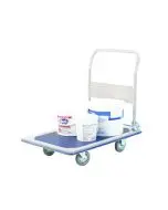 LIGHTWEIGHT PLATFORM TRUCK FOLDING HANDLE BLUE 319843