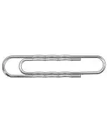 PAPERCLIPS GIANT WAVY 73MM (PACK OF 100 CLIPS) 32501