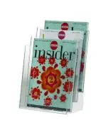 Q-CONNECT THREE POCKET LITERATURE HOLDER A4 KF04188