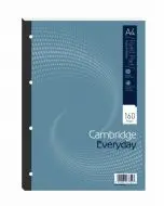 CAMBRIDGE EVERYDAY RULED MARGIN REFILL PAD 160 PAGES A4 (PACK OF 5) 846200192