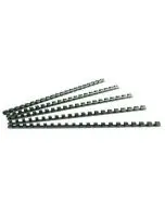 Q-CONNECT BLACK 12MM BINDING COMBS (PACK OF 100) KF24022