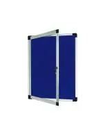 BI-OFFICE EXTERNAL DISPLAY CASE 670X934MM BLUE VT630107760