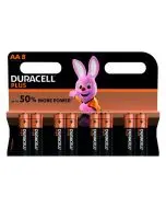 DURACELL PLUS AA BATTERY (PACK OF 8)