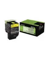 LEXMARK 802Y YELLOW TONER CARTRIDGE 80C20Y0