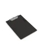 RAPESCO STANDARD CLIPBOARD PVC RETRACTABLE HANGING HOLE A5 BLACK 1072