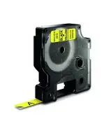 DYMO 40918 D1 LABELMAKER TAPE 9MM X 7M BLACK ON YELLOW S0720730 (PACK OF 1)