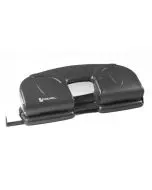REXEL V412 4 HOLE PUNCH BLACK (12 SHEET CAPACITY) 08309 (PACK OF 1)