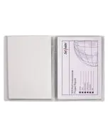 SNOPAKE SUPERLINE PRESENTATION BOOK 20 POCKET A5 CLEAR 11941