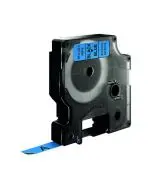 DYMO 40916 D1 LABELMAKER TAPE 9MM X 7M BLACK ON BLUE S0720710 (PACK OF 1)