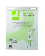 Q-CONNECT SELF-ADHESIVE FLIPCHART PAD A1 30 SHEET (PACK OF 2) KF37003
