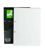 Q-CONNECT FEINT RULED MARGIN HEADBOUND REFILL PAD 160 PAGES A4 (PACK OF 10) KF02228