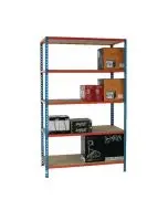 STANDARD DUTY PAINTED ORANGE SHELF UNIT BLUE 378983