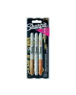 SHARPIE METALLIC PERMANENT MARKER FINE ASSORTED (PACK OF 3) 1849114