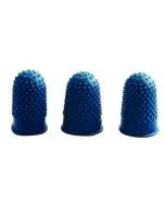 Q-CONNECT THIMBLETTES SIZE 1 BLUE (PACK OF 12 THIMBLETTES) KF21509