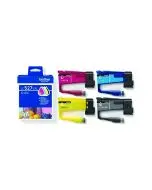BROTHER LC527VAL INK CARTRIDGE STANDARD  YIELD VALUE PACK CMYK LC527VAL