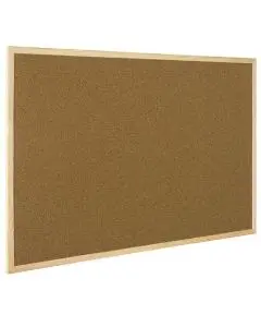 Q-CONNECT LIGHTWEIGHT CORK NOTICEBOARD 600X900MM KF03567
