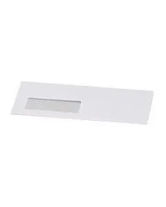 POSTMASTER DL ENVELOPE 114X235MM WINDOW GUMMED 90GSM WHITE (PACK OF 500) B29153