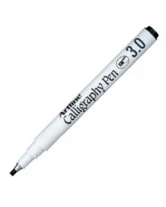 ARTLINE 243 CALIGRAPHYPEN3.0MM BLACK (PACK OF 12)