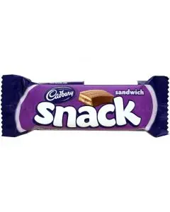 CADBURY'S SNACK SANDWICH 60 X 22GRM