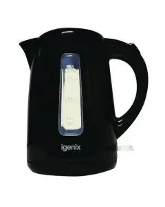 IGENIX 1.7 LITRE JUG KETTLE CORDLESS BLACK (3KW JUG KETTLE WITH RAPID BOIL) IG7205