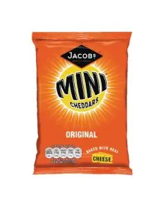 JACOBS MINI CHEDDARS ORIGINAL GRAB BAG (PACK OF 30 BAGS) 36564