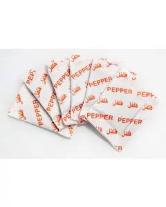 PEPPER SACHETS (PACK OF 1000 SACHETS) K795