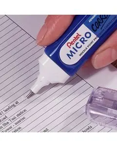PENTEL MICRO CORRECT CORRECTION PEN  ZL31-W (PACK OF 12)