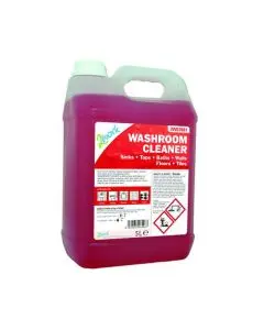 2WORK ODOURLESS WASHROOM CLEANER CONCENTRATE 5 LITRE BULK BOTTLE 898 (PACK OF 1)