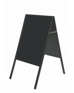 BI-OFFICE A-FRAME CHALKBOARD 600X1200MM BLACK DKT30404042