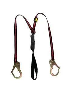 HONEYWELL ARC FLASH TWIN REBAR HOOK LANYARD (PACK OF 1)