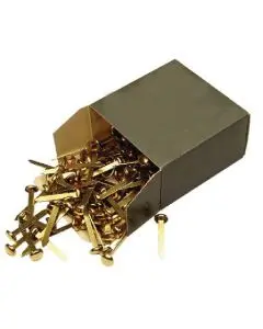 BRASS PAPER FASTENER 20MM (PACK OF 200 FASTENERS) 36631