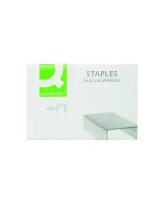 Q-CONNECT STAPLES 26/6MM (PACK OF 5000) KF27001