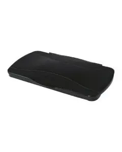 RUBBERMAID SLIM JIM HINGED LID BLACK (FOR USE WITH SLIM JIM WASTE CONTAINERS) 2674-00-BLA
