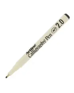 ARTLINE 242 CALIGRAPHYPEN 2.0MM BLACK (PACK OF 12)
